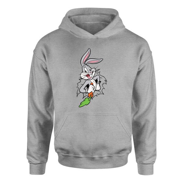 Bugs Bunny Splash Hoodie XL - Gri