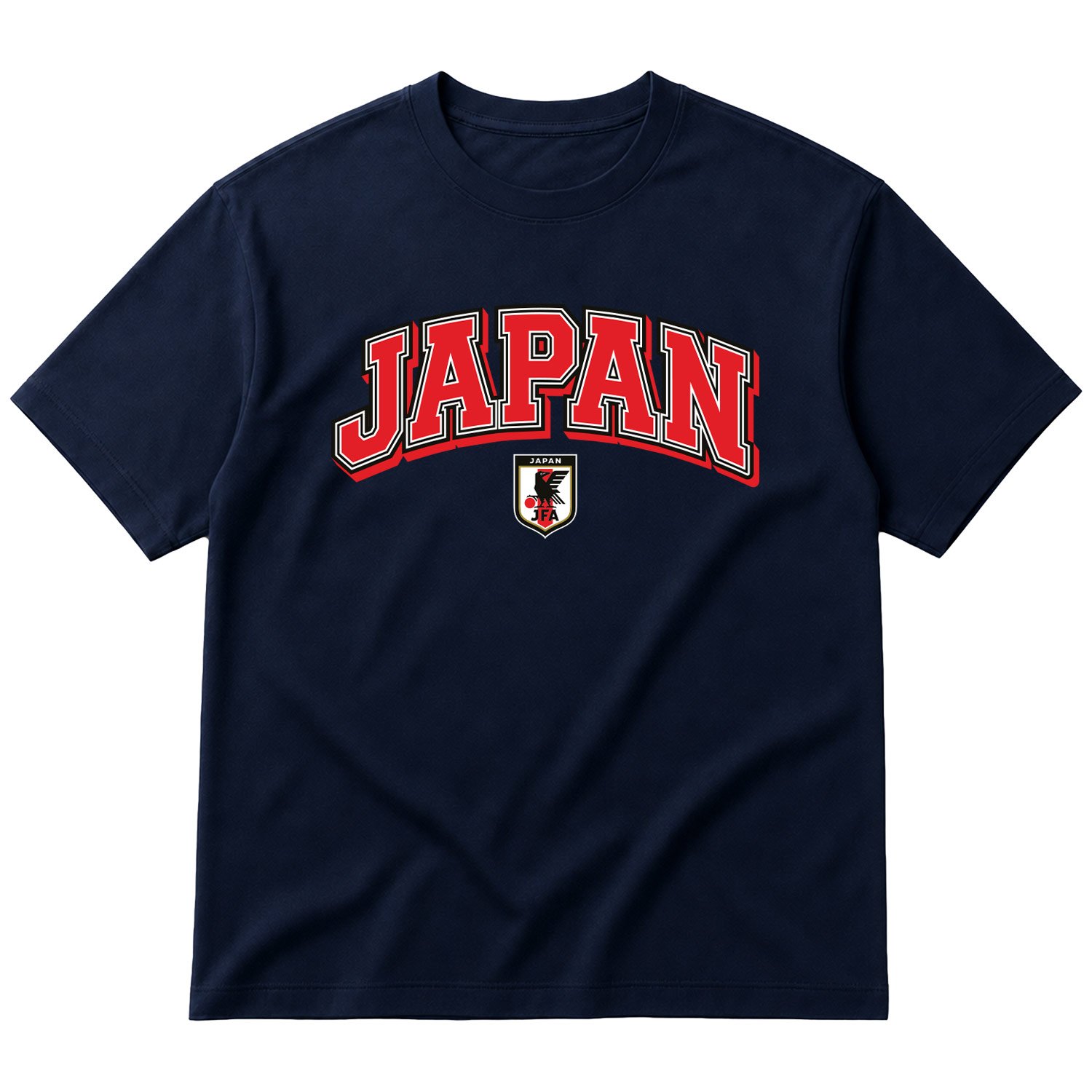 Japonya 2026 Varsity Oversize Tişört S - İndigo Mavisi