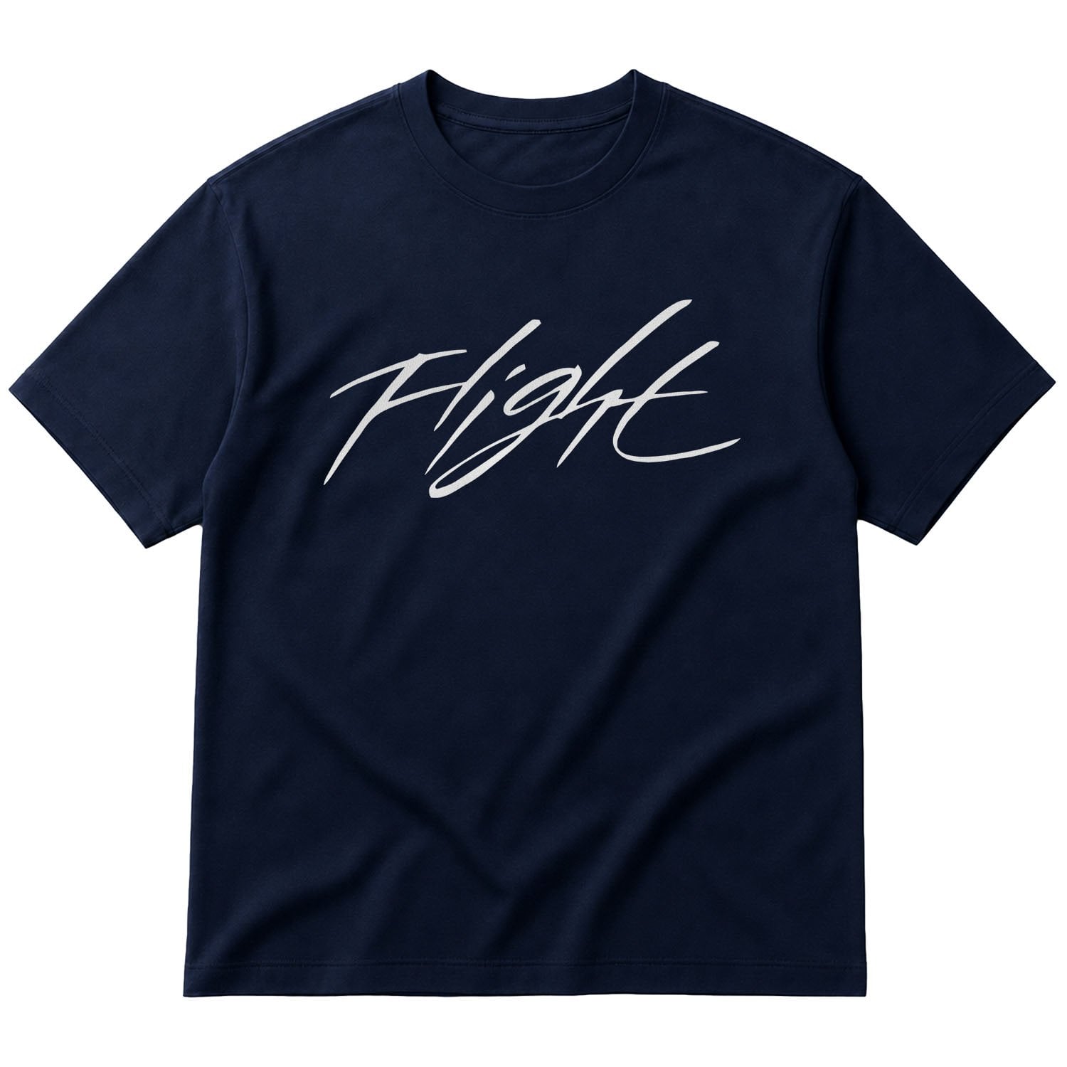 FLIGHT JORDAN Oversize Tişört M - İndigo Mavisi