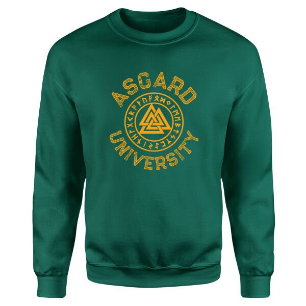 Asgard University Sweatshirt M - Nefti Yeşili