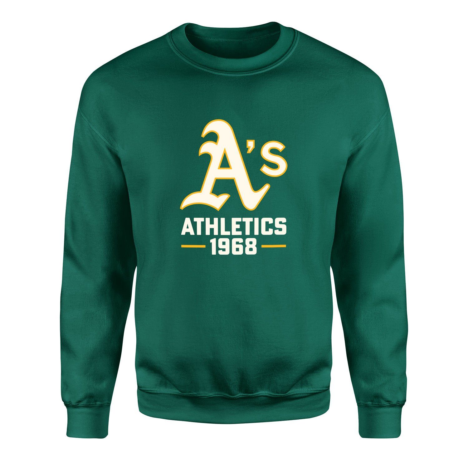 Oakland A’s 1968 Sweatshirt XL - Nefti Yeşili
