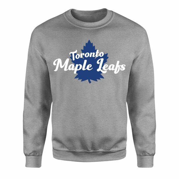 Toronto Maple Leafs Script Sweatshirt S - Gri