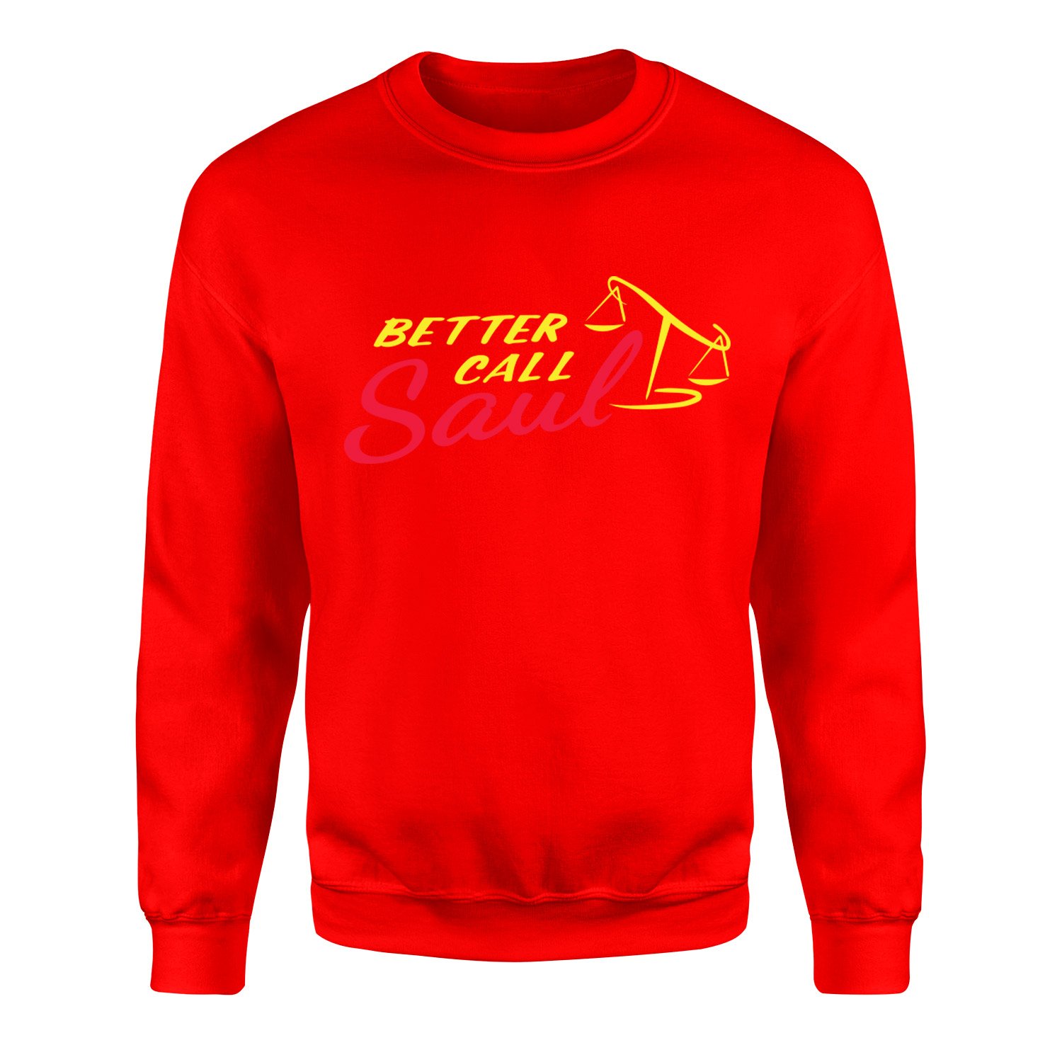 Better Call Saul Sweatshirt XL - Kırmızı