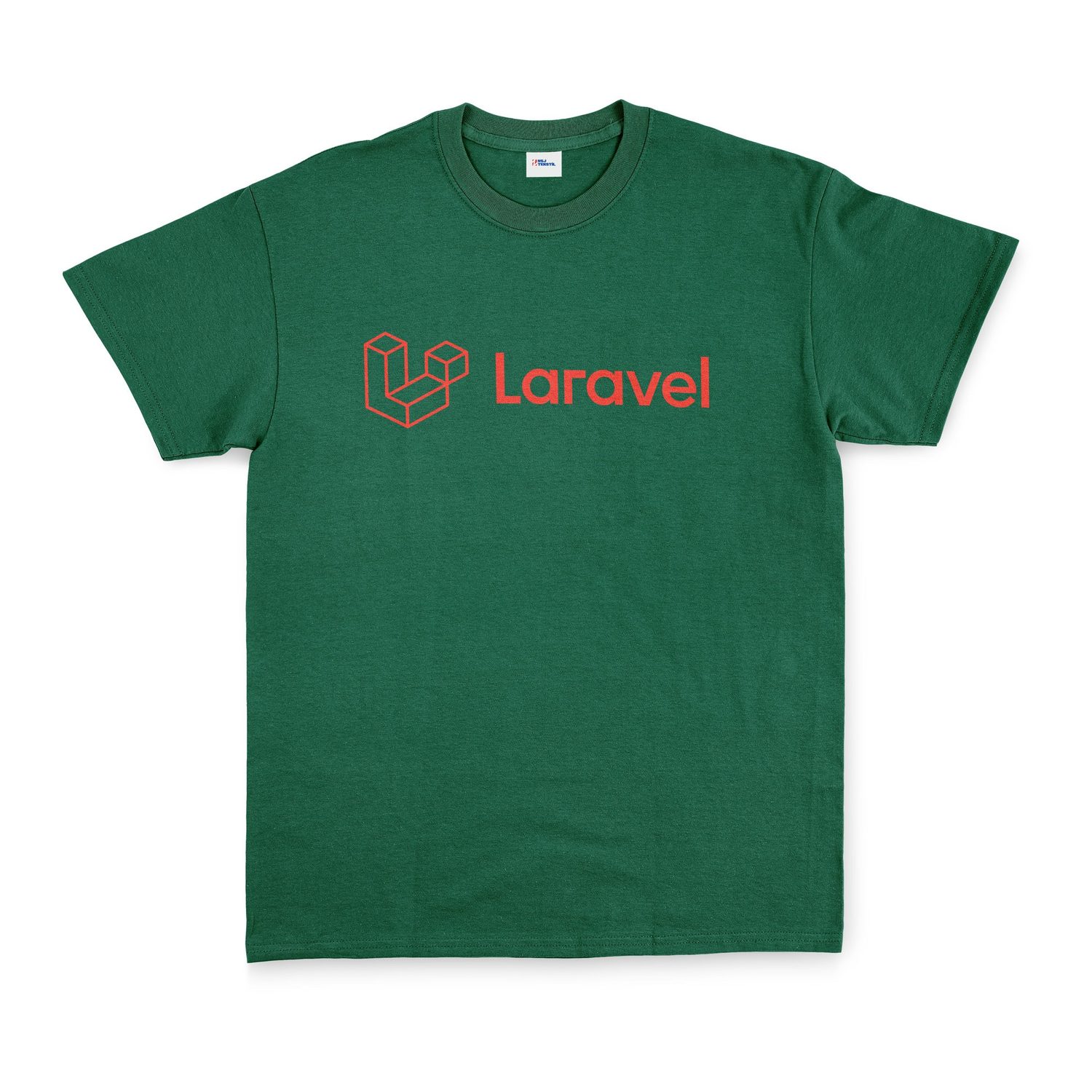Laravel Tişört L - Nefti Yeşili