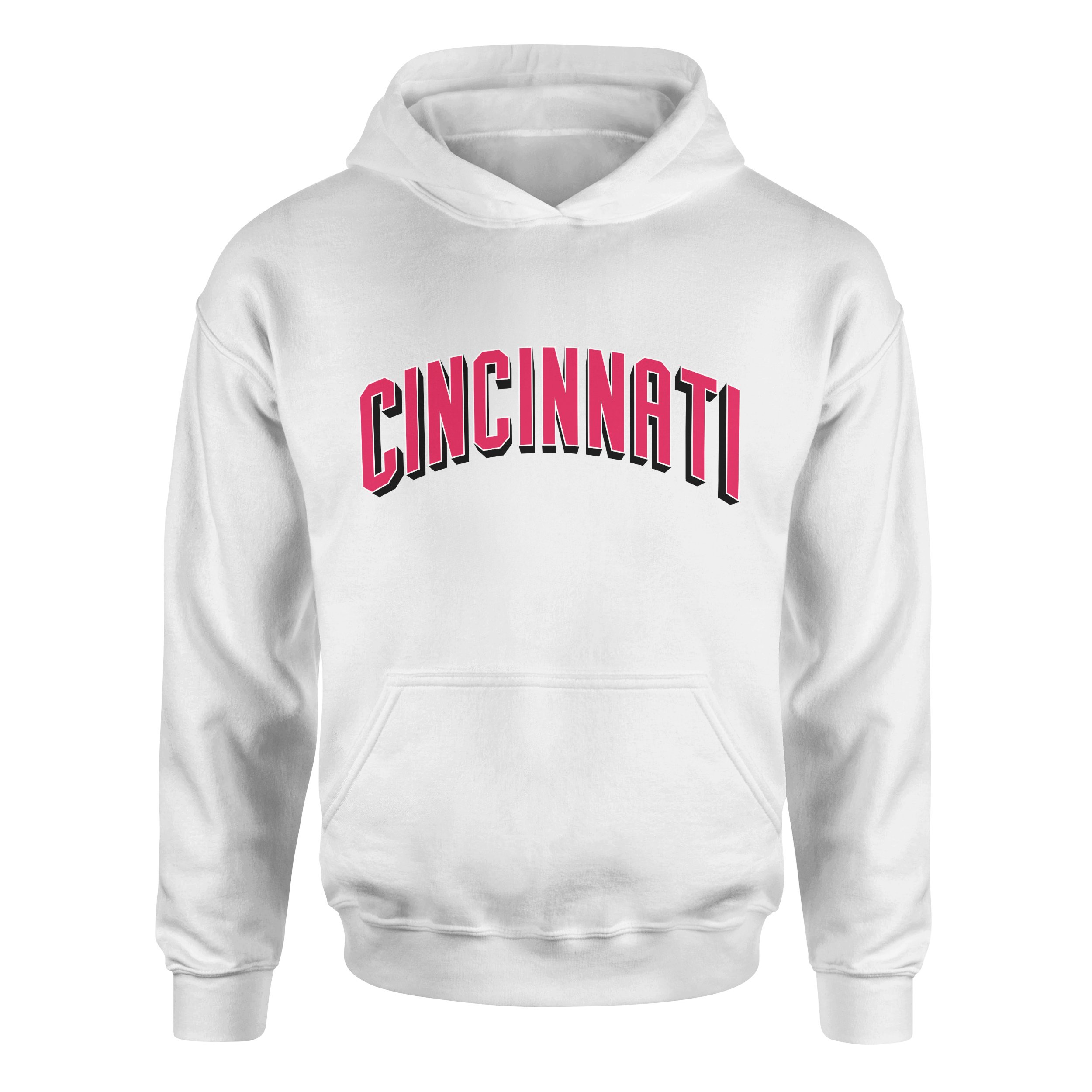 Cincinnati Hoodie S - Beyaz