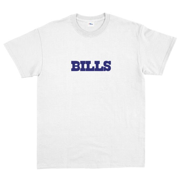 BUF BILLS Iconic Tişört S - Beyaz