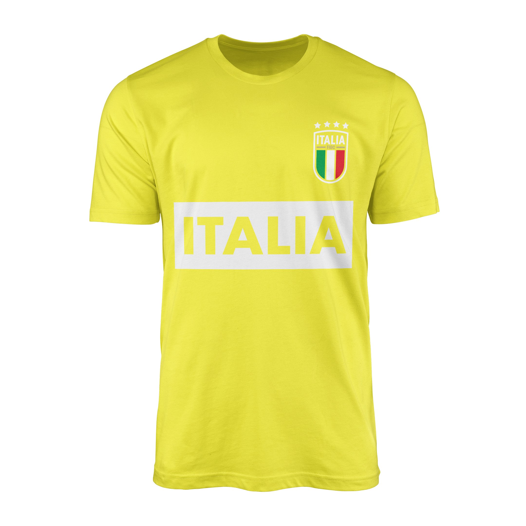 İtalya Basic 2024 Tişört M - Sarı