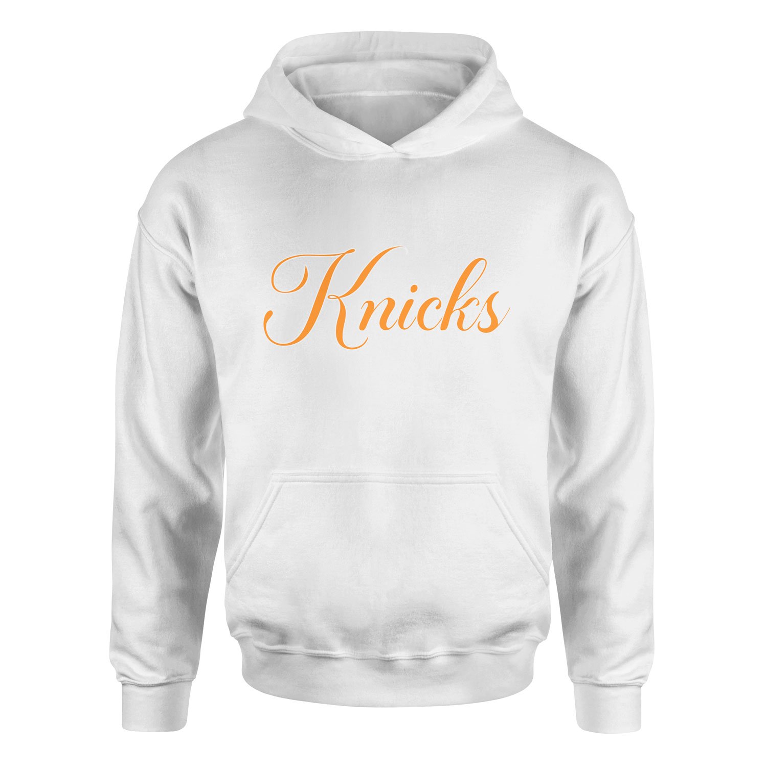 Knicks Cursive Hoodie L - Beyaz