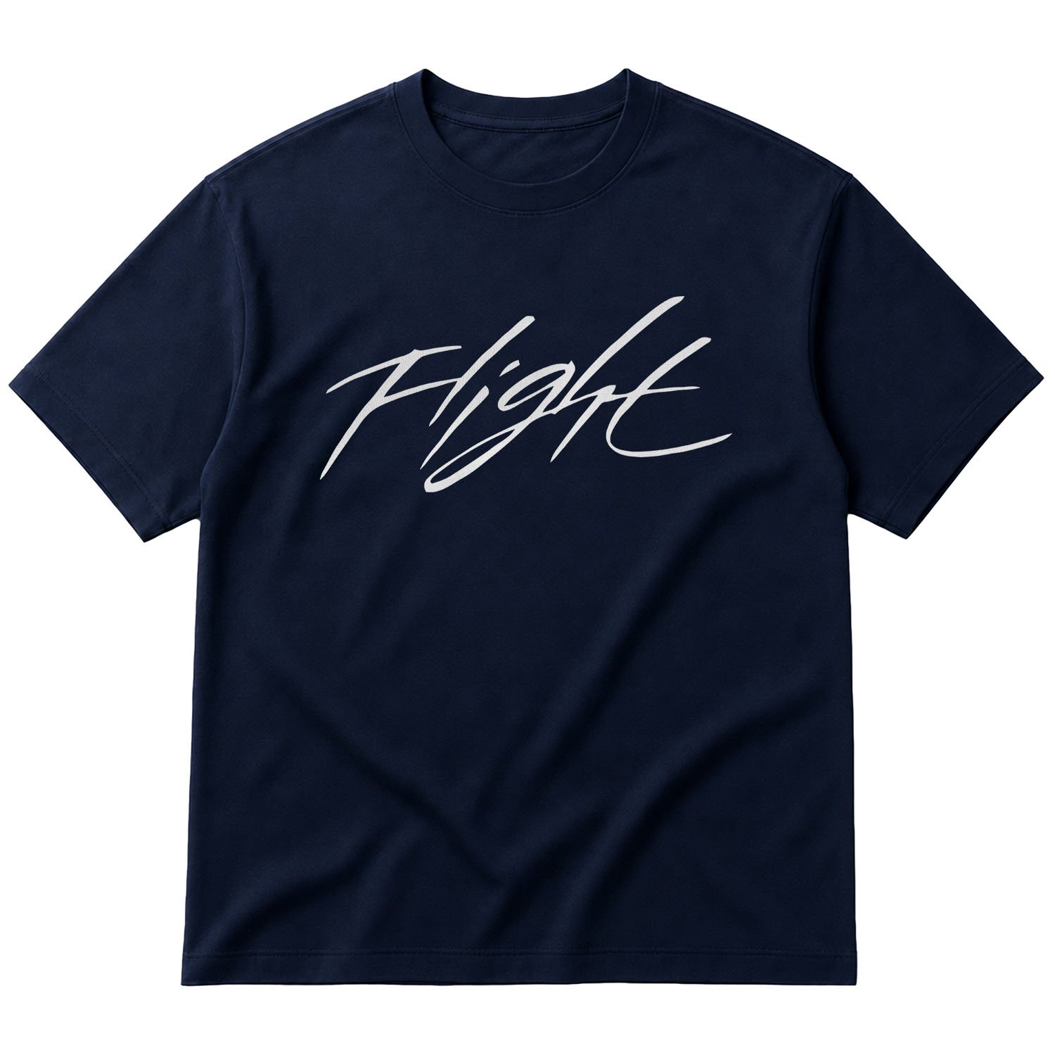 FLIGHT JORDAN Oversize Tişört XL - İndigo Mavisi