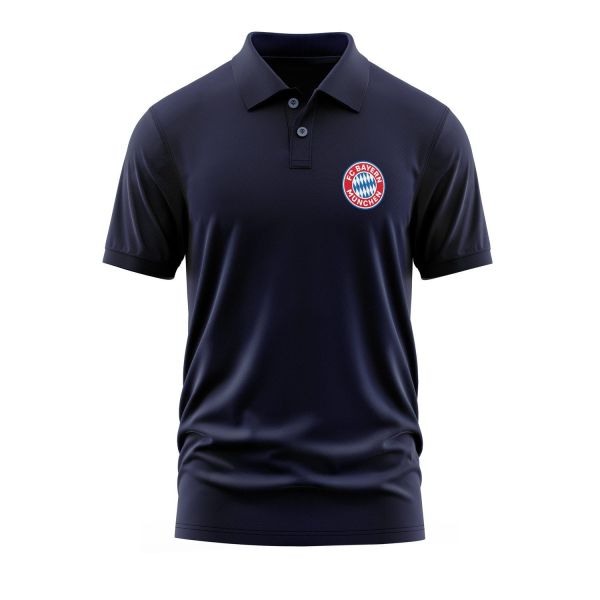 FC Bayern Münih Polo Tişört S - İndigo Mavisi