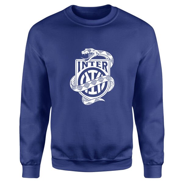 Inter Milan Sweatshirt S - İndigo Mavisi