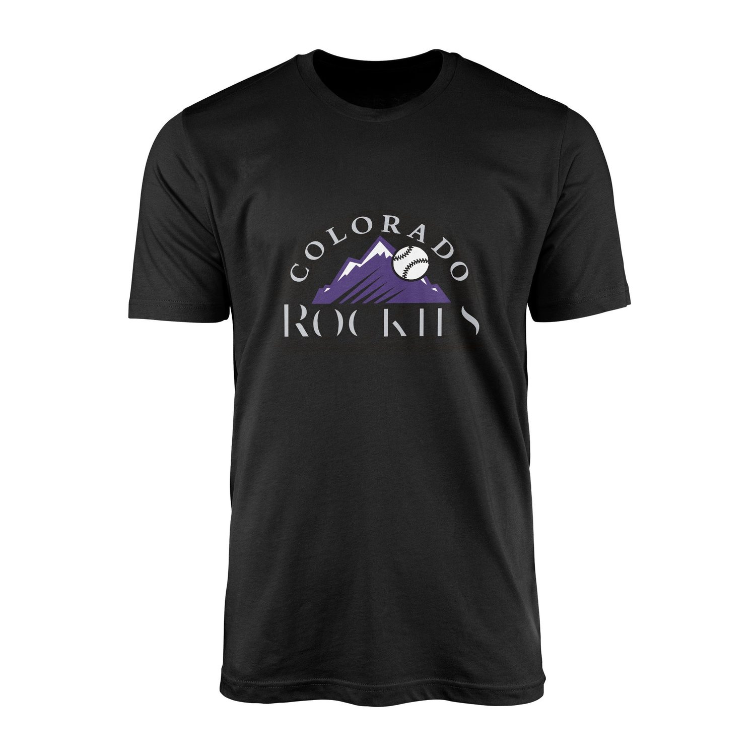 Colorado Rockies WL Tişört XL - Siyah