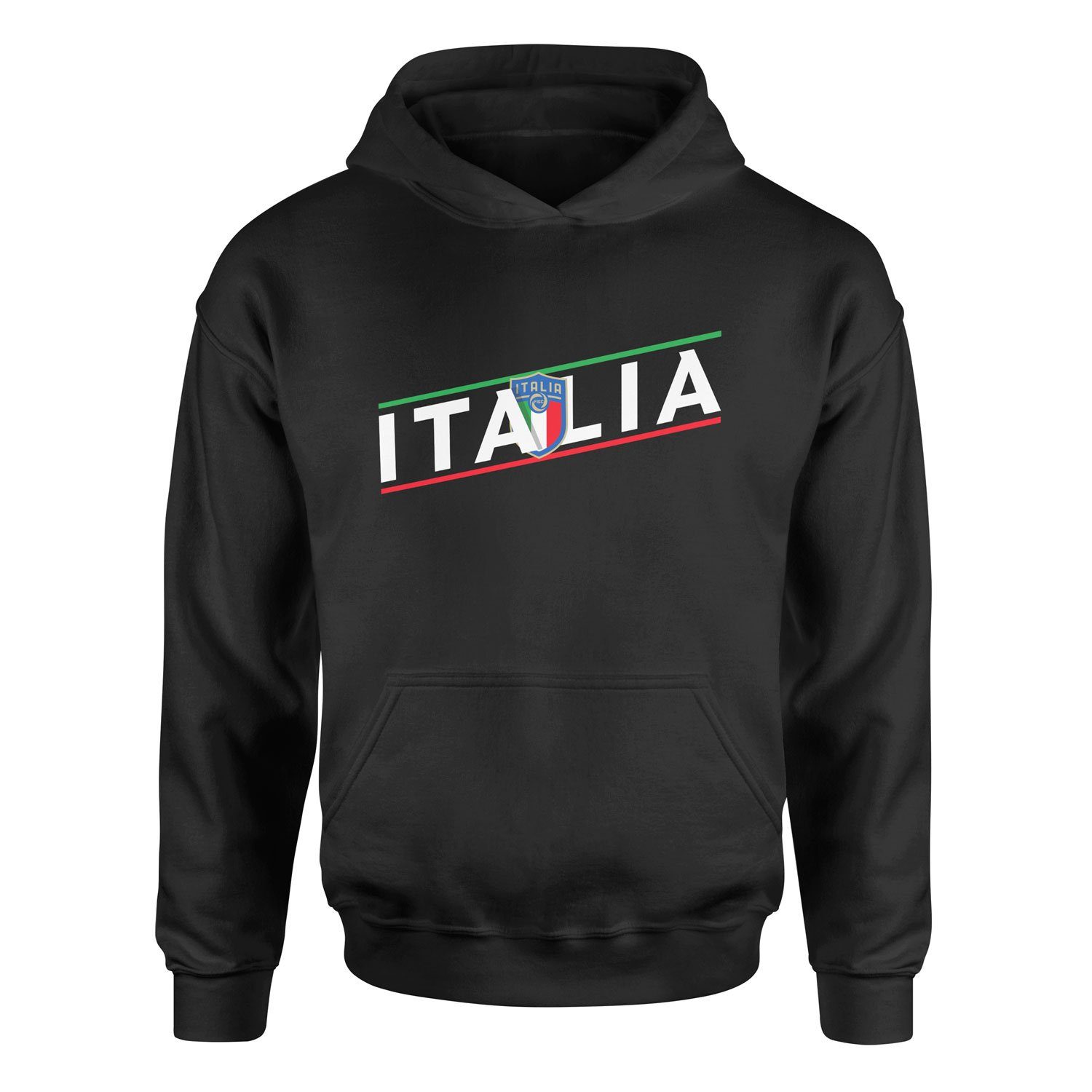 Forza Italia Hoodie M - Siyah