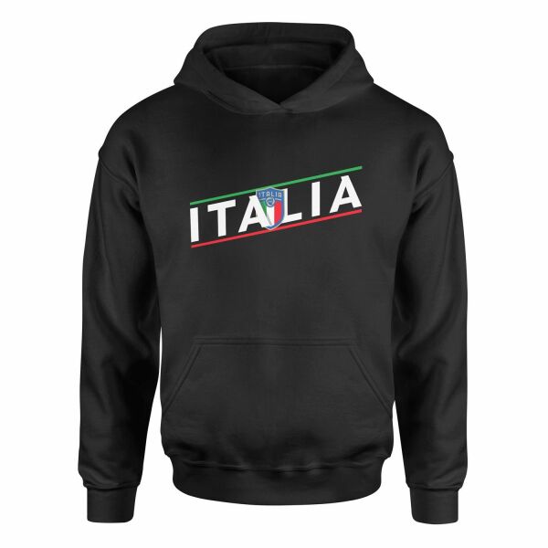 Forza Italia Hoodie M - Siyah