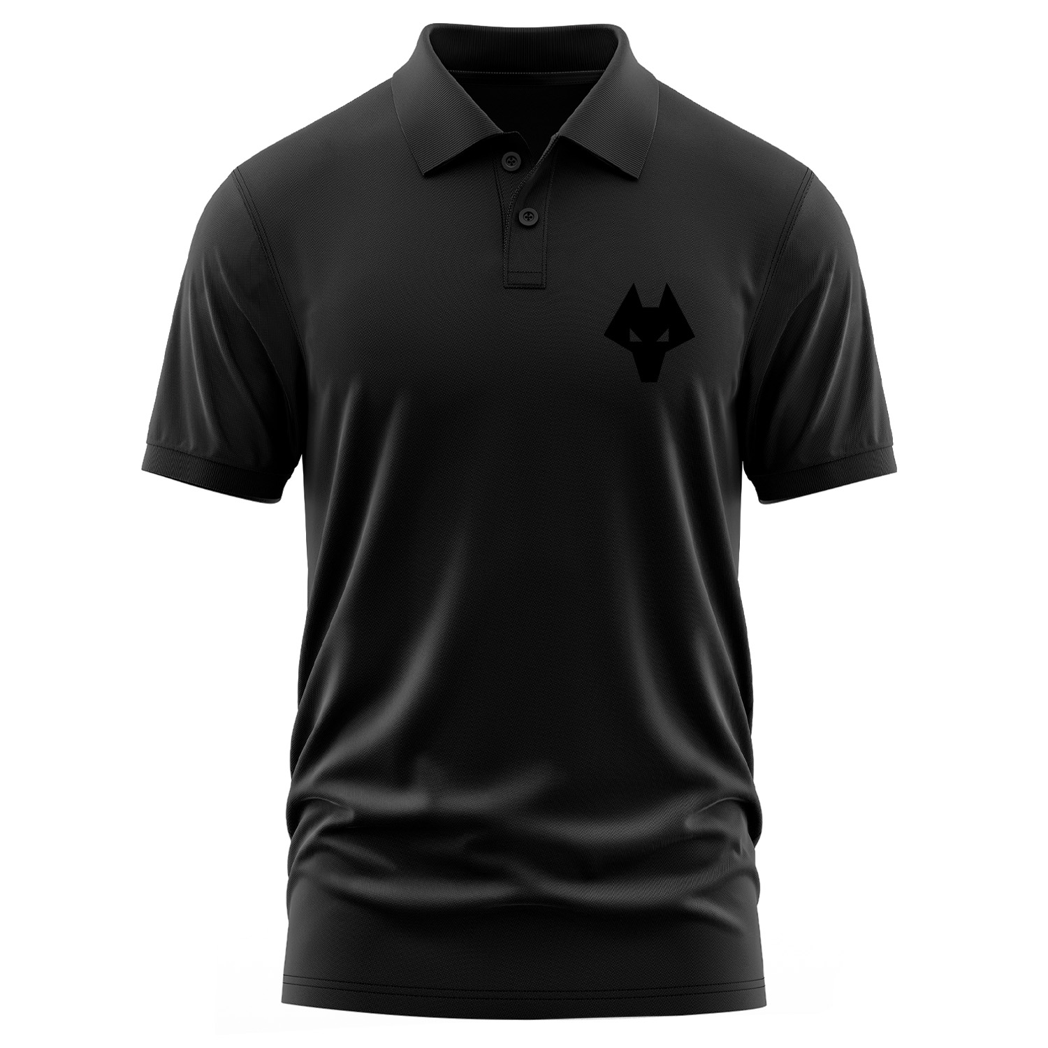 Wolverhampton Icon B Polo Tişört XL - Siyah