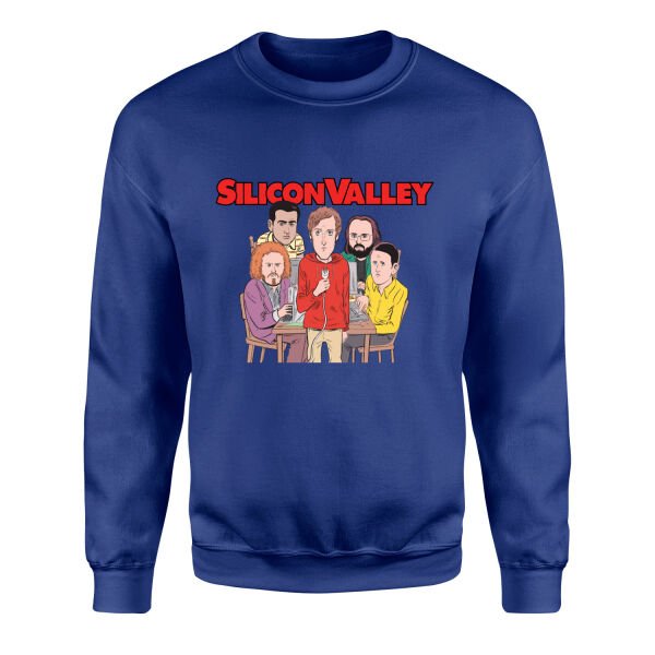 Silicon Valley Sweatshirt XL - İndigo Mavisi