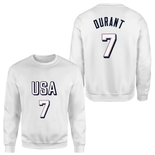 Kevin Durant Forma Sweatshirt S - Beyaz