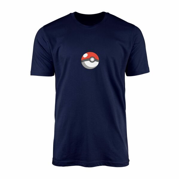 Pokeball Tişört XL - İndigo Mavisi