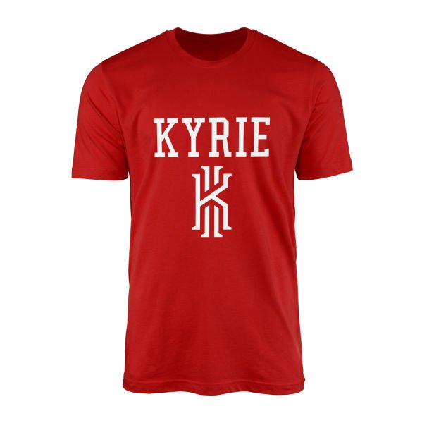 KYRIE Text Tişört L - Kırmızı