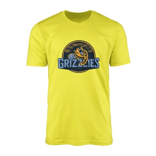 Grizzlies Tişört XXL - Sarı