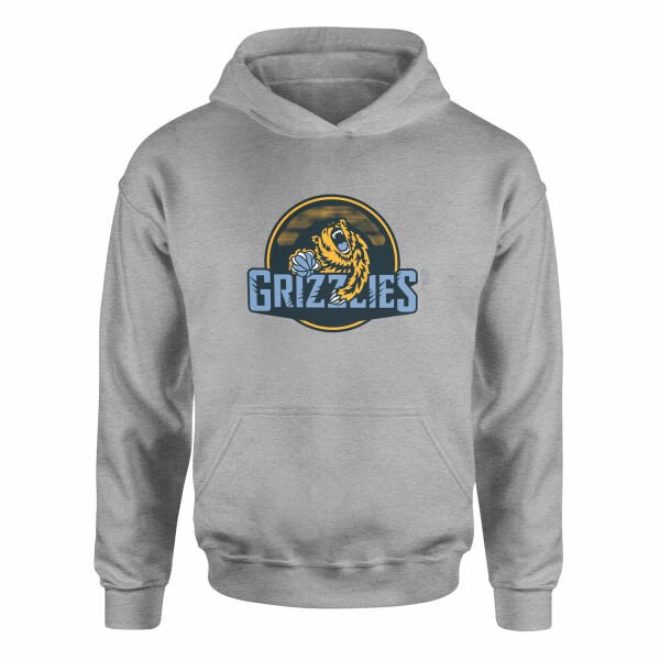Grizzlies Hoodie S - Gri