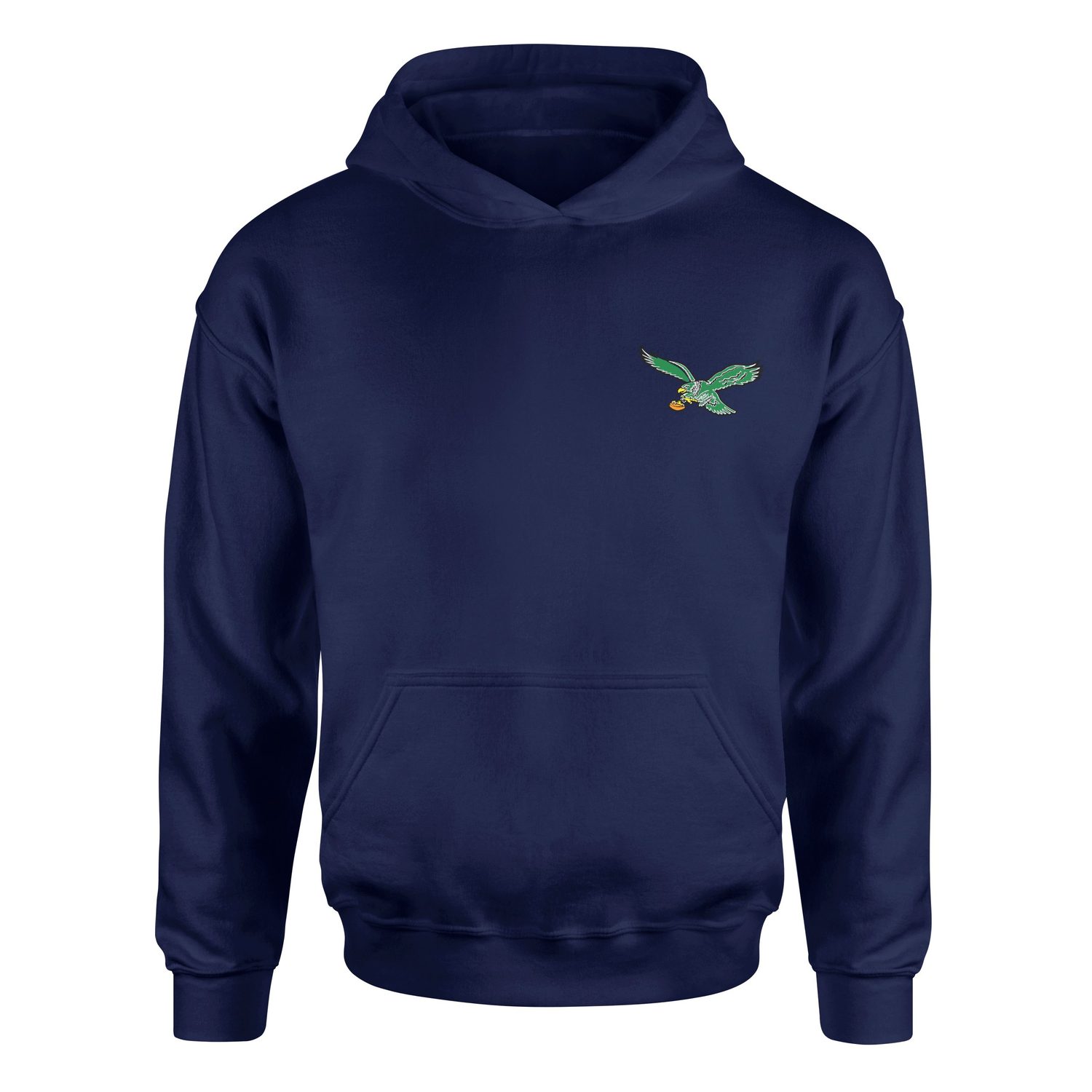 Philadelphia Eagles Retro L Hoodie L - İndigo Mavisi