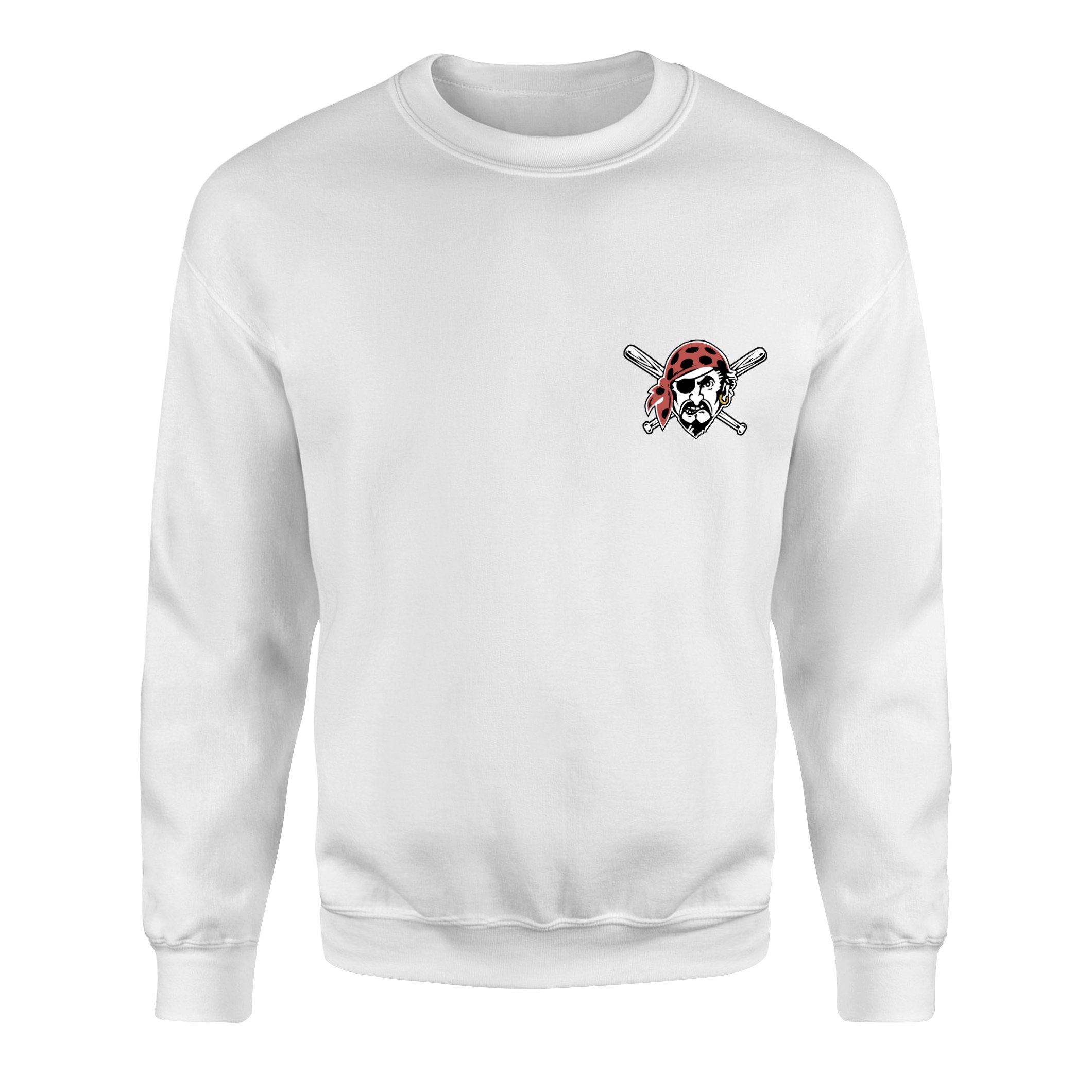 Pittsburgh Pirates Retro Sweatshirt XXL - Beyaz