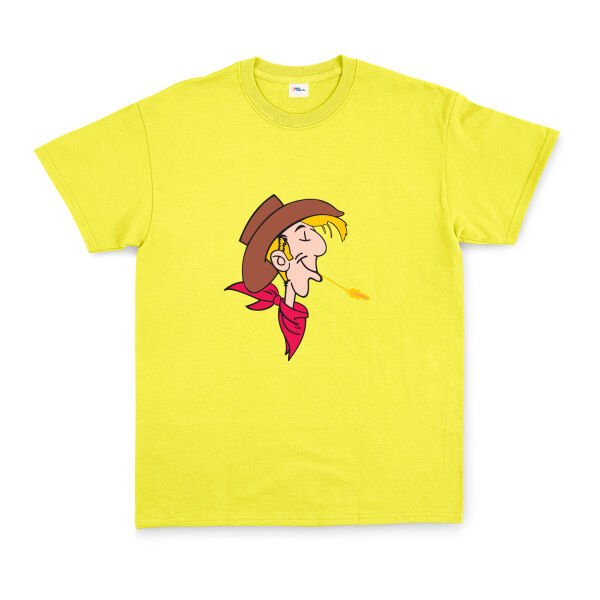 Lucky Luke Tişört XL - Sarı