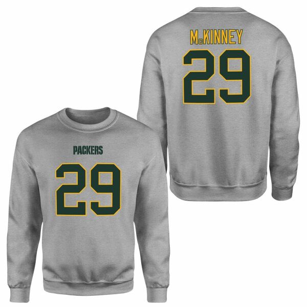 Xavier McKinney Green Bay Packers Sweatshirt M - Gri