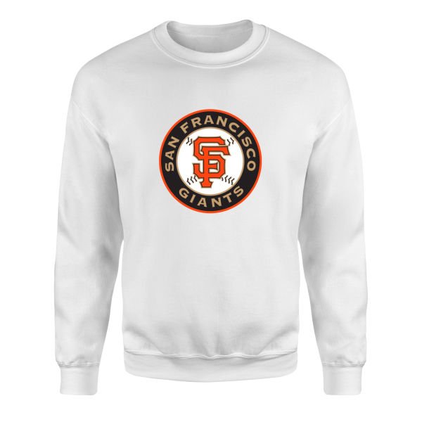 San Francisco Giants L Sweatshirt L - Beyaz