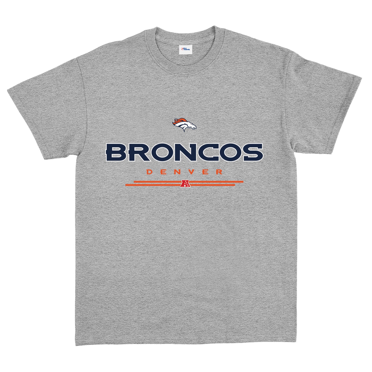 Denver Broncos AFC Tişört M - Gri