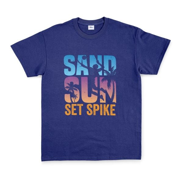 Sand Sun Set Spike Tişört