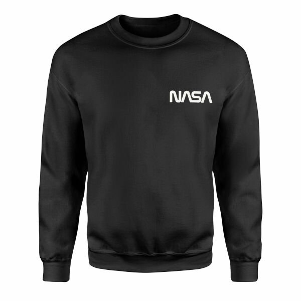 NASA Sweatshirt L - Siyah