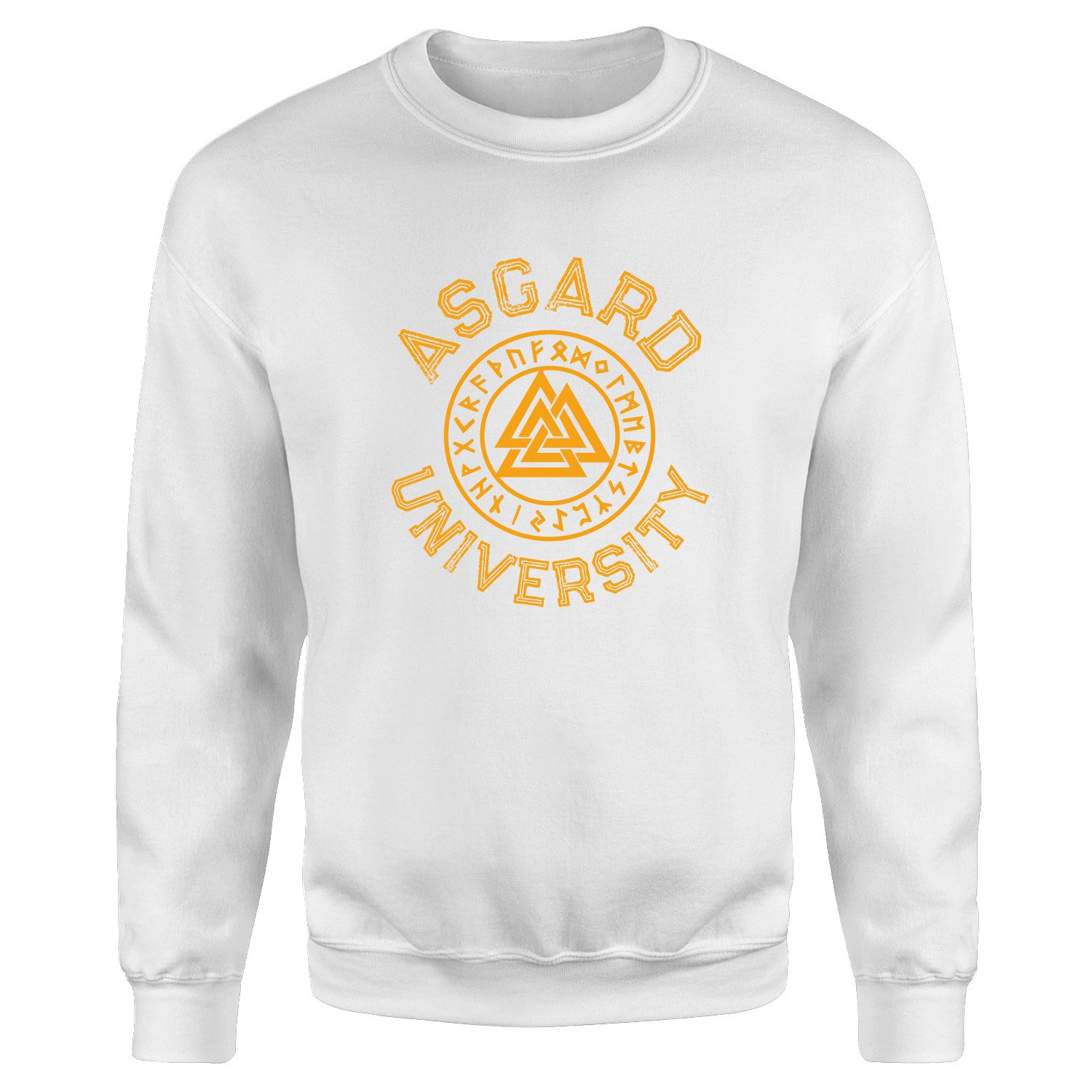 Asgard University Sweatshirt L - Beyaz