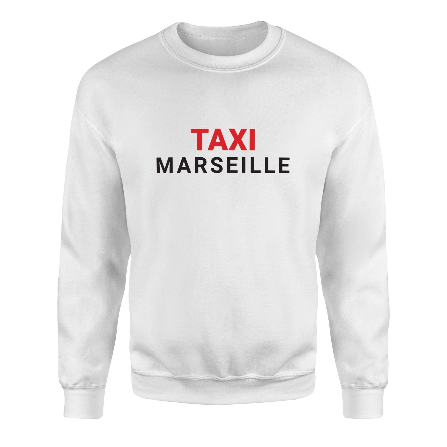 Taxi Marseille Sweatshirt M - Beyaz