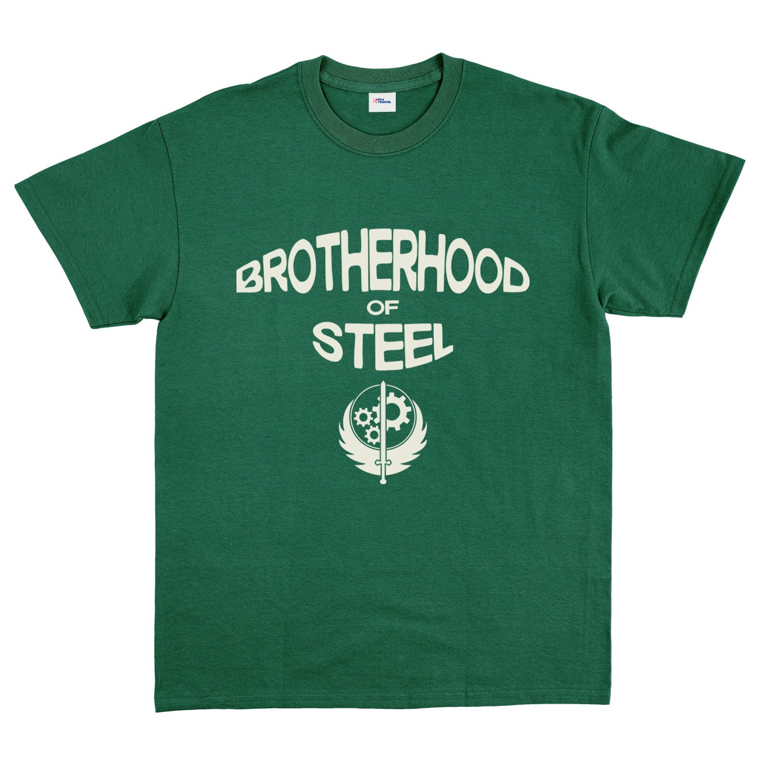 Brotherhood of Steel Tişört XXL - Nefti Yeşili