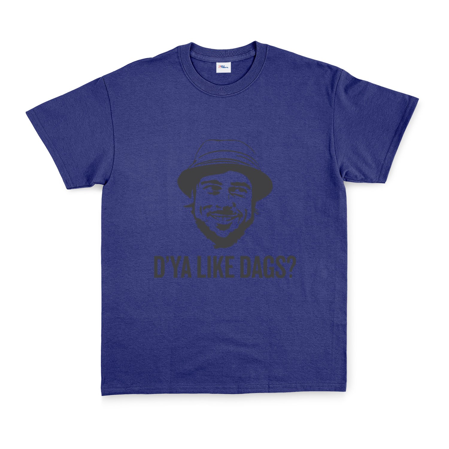 D’ya Like Dags? Snatch Tişört XXL - İndigo Mavisi
