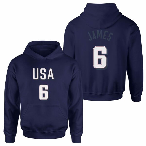 LeBron James Forma Hoodie L - İndigo Mavisi