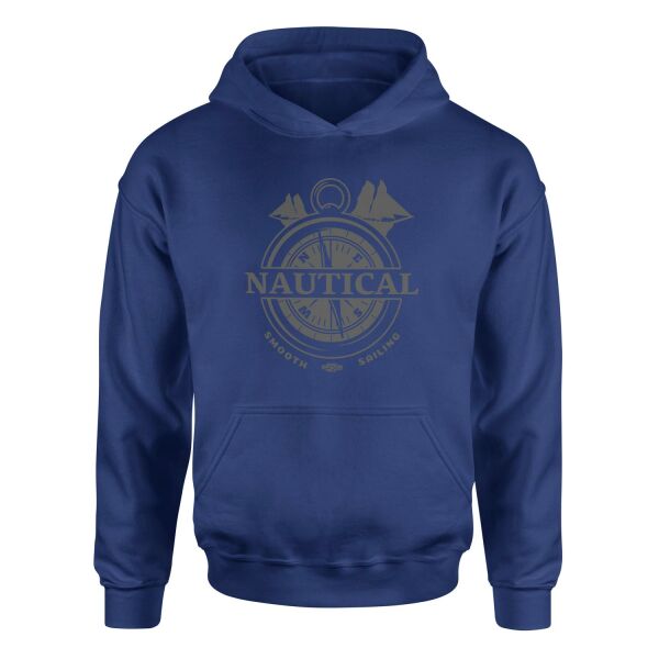 Smooth Sailing Denizci Hoodie S - İndigo Mavisi