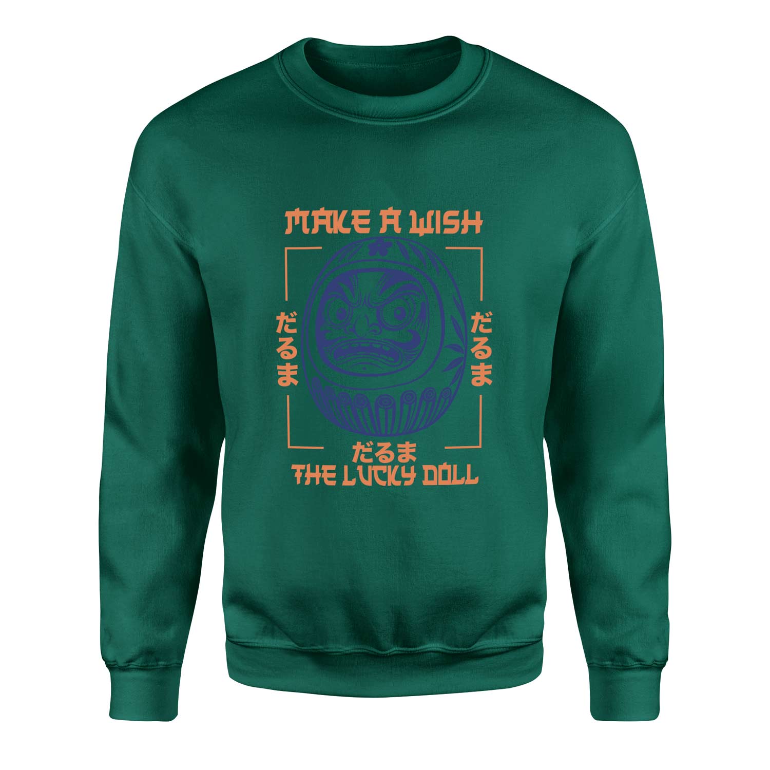The Lucky Doll Sweatshirt L - Nefti Yeşili
