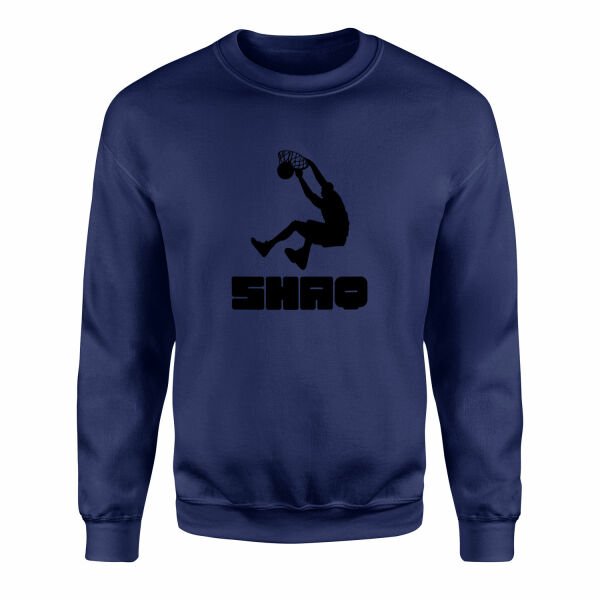 SHAQ DUNK Sweatshirt XL - İndigo Mavisi
