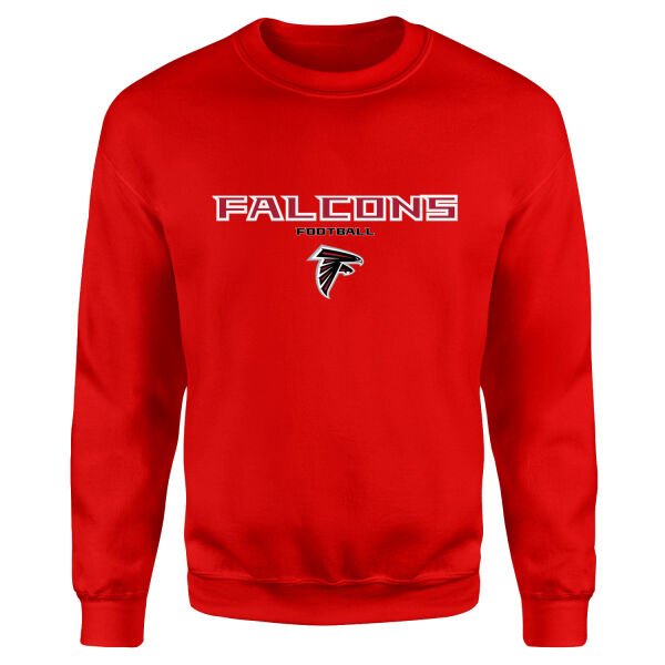 Falcons Football Sweatshirt L - Kırmızı