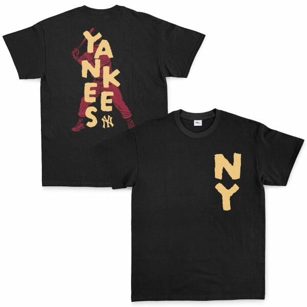 NY Yankees WS Legendary Edition Tişört XL - Siyah