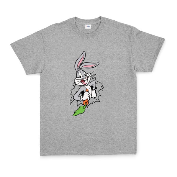 Bugs Bunny Splash Tişört XL - Gri