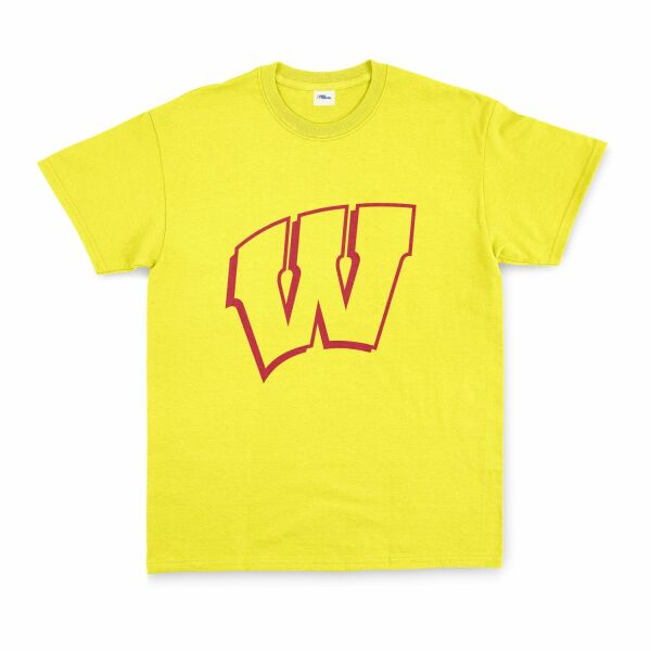 Wisconsin Badgers Tişört XL - Sarı