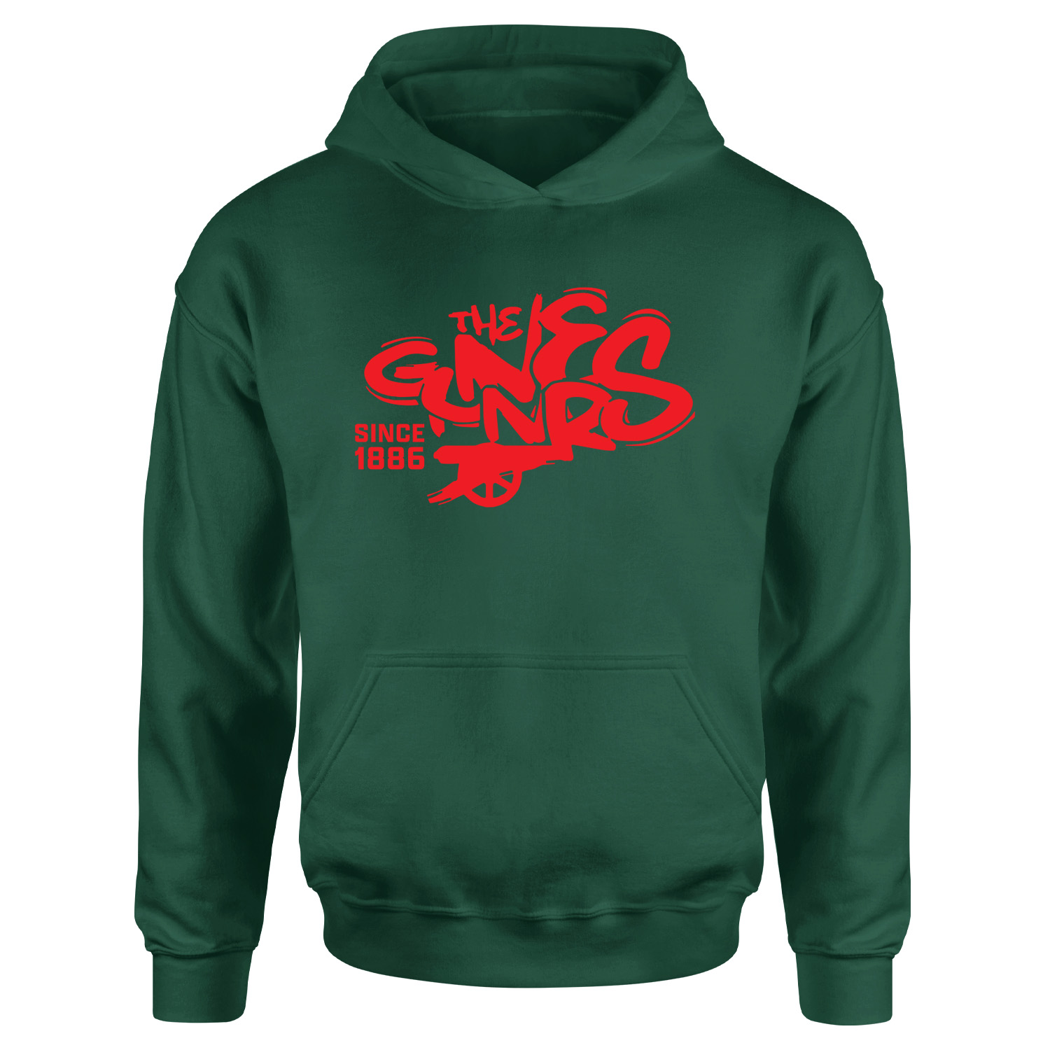 The Gunners Hoodie XL - Nefti Yeşili