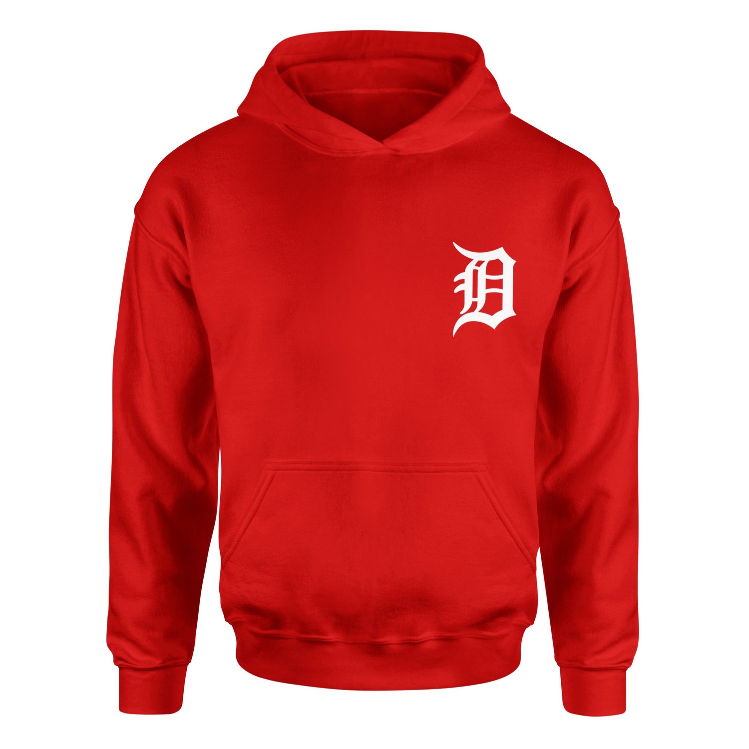 Detroit Tigers Hoodie M - Kırmızı