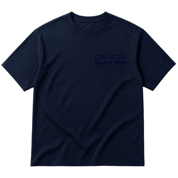 Oracle Red Bull Racing Navy Blue Oversize Tişört M - İndigo Mavisi