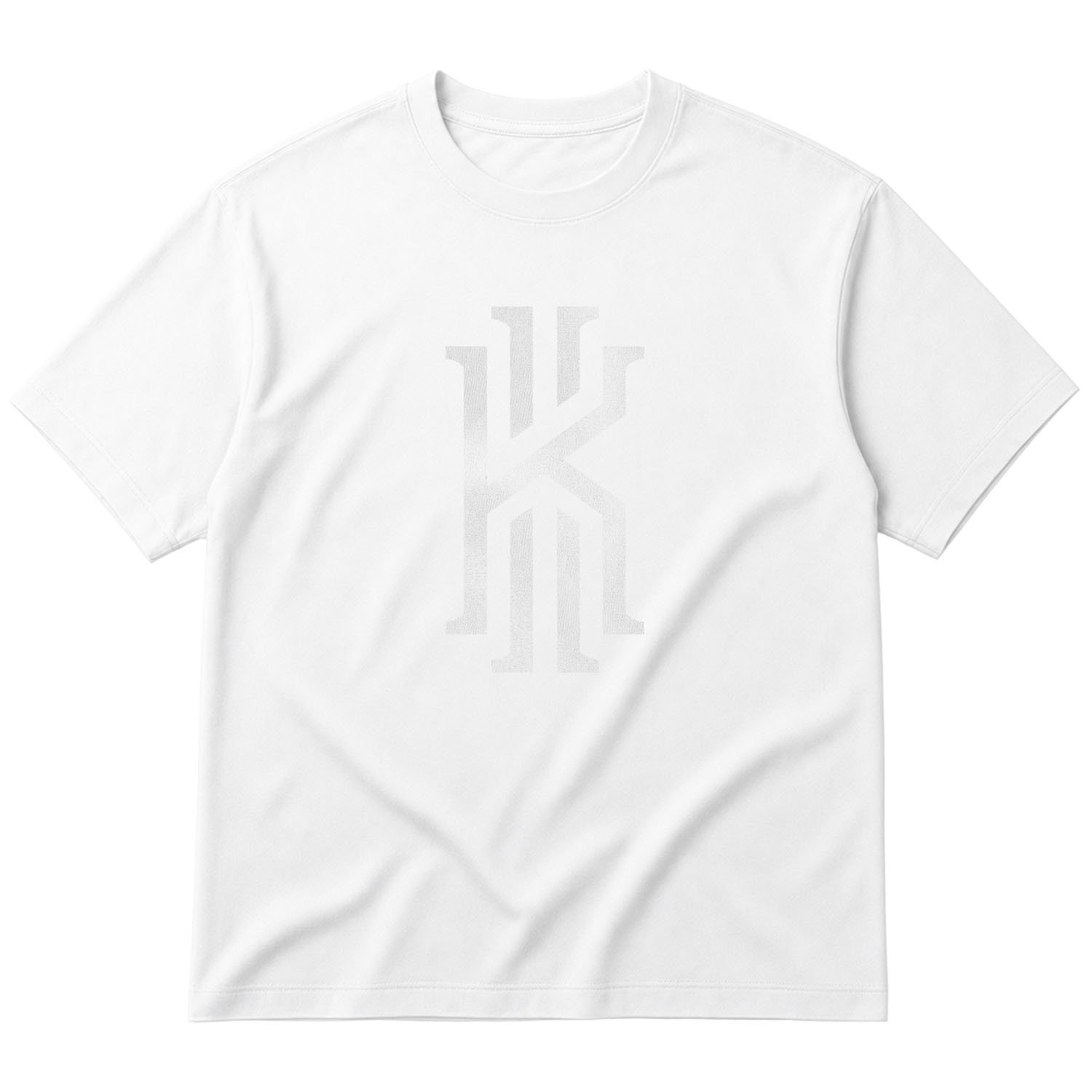 Kyrie Irving Logo W Oversize Tişört XL - Beyaz