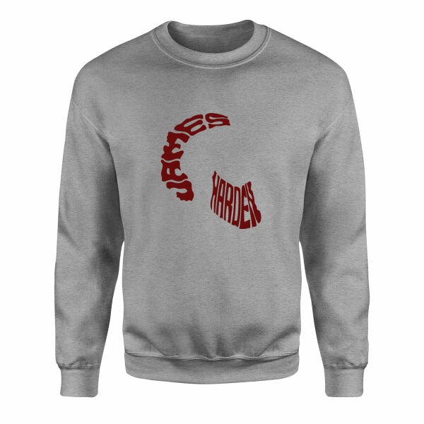 James Harden Text Sweatshirt XXL - Gri